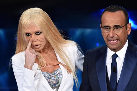 virginia raffaele imita donatella versace sanremo video|Virginia Raffaele a Sanremo 2016: l’imitazione di .